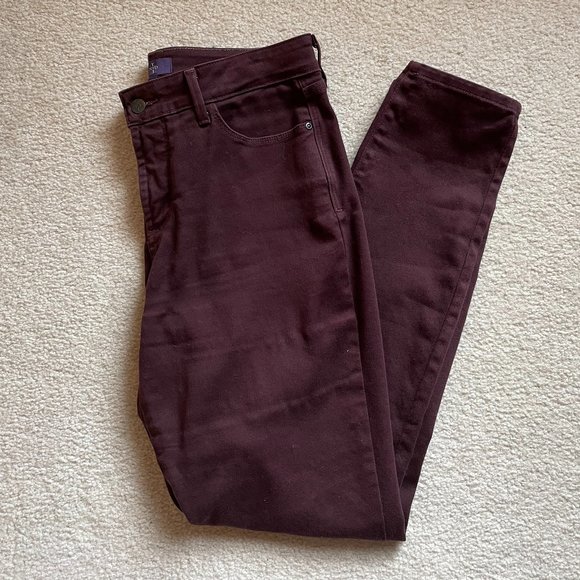 NYDJ Denim - NYDJ | AMI Skinny Jeans in Maroon